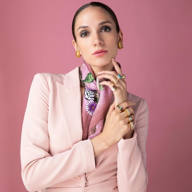 Annette Ring, Pink, Size 5 For Sale In New York - Image 6 of 7