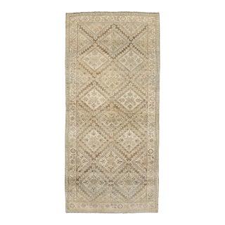 Geometric Persian Hamedan Small Rug no. j5201 For Sale