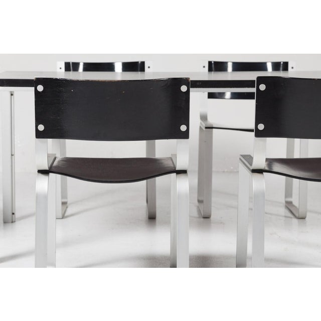 Dining Set by Pierre Mazairac for Pastoe, 1970s, Set of 7 For Sale - Image 9 of 12
