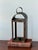 Antique Copper + Tin Lantern Candle Holder For Sale - Image 9 of 10