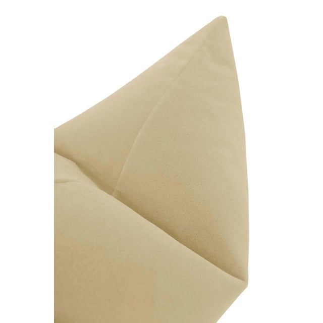 22" Cashmere Mohair Pillows - a Pair For Sale - Image 4 of 4