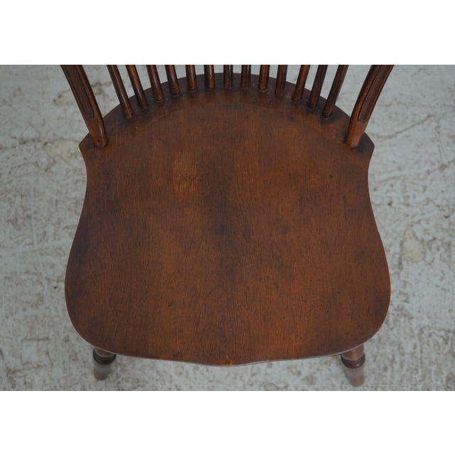 Set of 6 Bow Back English Windsor Chairs For Sale - Image 12 of 18