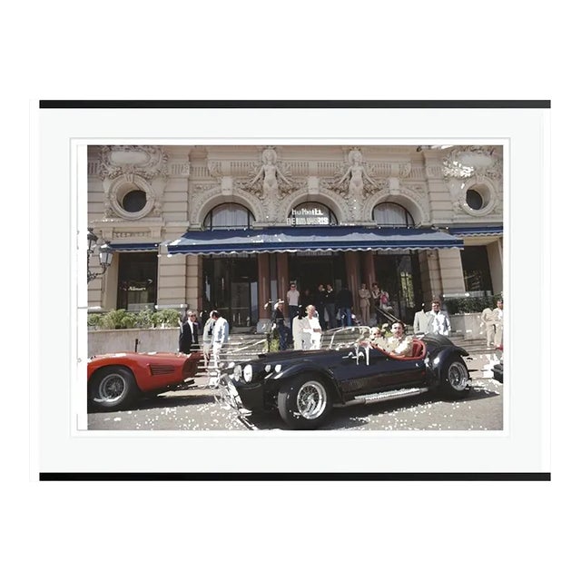 Hotel De Paris in Monaco 1977 by Slim Aarons Framed C-Print For Sale