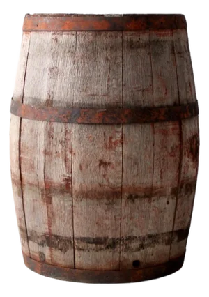 Antique Wooden Barrel
