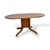Wood Mid-Century Oval Drop Leaf Gateleg Dining Table in Teak from Morris of Glasgow, 1970s For Sale - Image 7 of 7