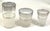 1960s 1960s Macbeth-Evans Glass Co,-Mid-Century Art Deco, Silver Banded, Textured and Frosted Ice Bucket and Assorted Glasses – 12 Pieces in All For Sale - Image 5 of 6
