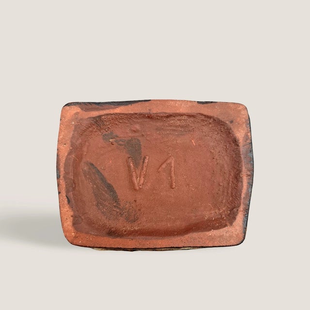 Ceramic Vase with Face Motif by Helmut Schäffenacker, Germany, 1960s For Sale - Image 13 of 18
