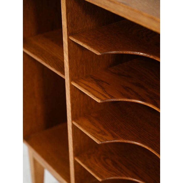 1950s Oak Magazine Rack from Åvidabergs, 1950s For Sale - Image 5 of 11