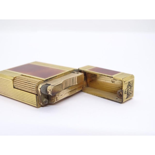 Dupont Lighter in Gold and Chinese Lacquer, France, 1980s For Sale - Image 17 of 18