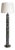Inle Grey and Black Ceramic Floor Lamp Barracuda Edition For Sale