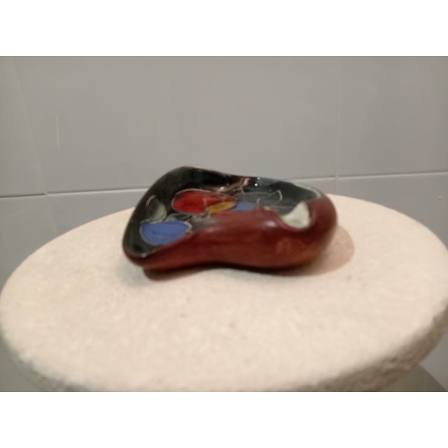 Animal Skin Ashtray attributed to Marcello Fantoni, 1960s For Sale - Image 7 of 7