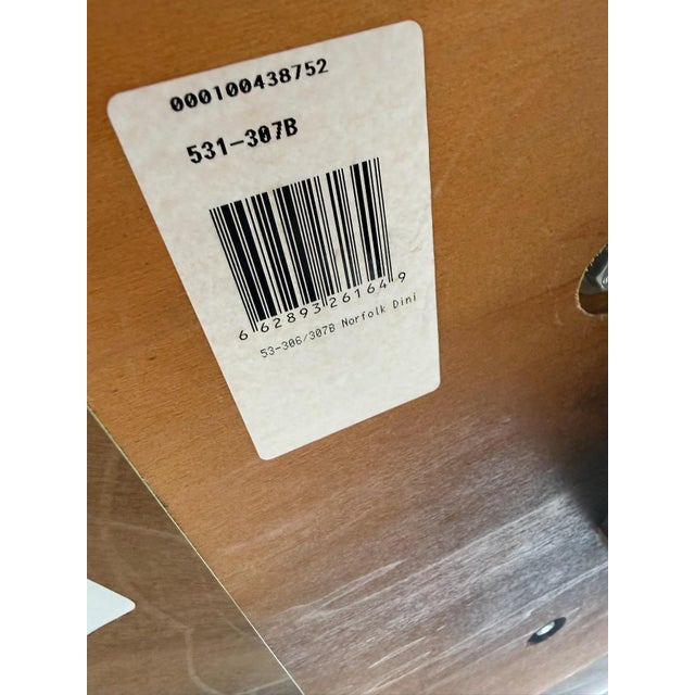 Century Furniture Coastal Round (60 Inch) Dining Table and 6 Chairs- On Caster Wheels For Sale - Image 12 of 12