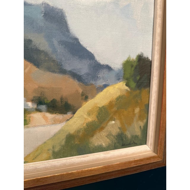 Stig Wernheden, Greek Landscape, 1960s, Oil on Canvas, Framed For Sale - Image 6 of 18