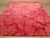 Contemporary 5x8 Coral Pink Abstract Marble Hand-Knotted Wool Rug For Sale - Image 3 of 3