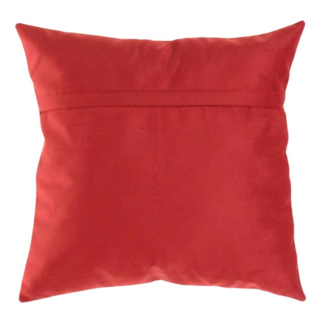 Modern Pasargad DC Persian Rug Bakhtiari Design Pillow For Sale - Image 3 of 3