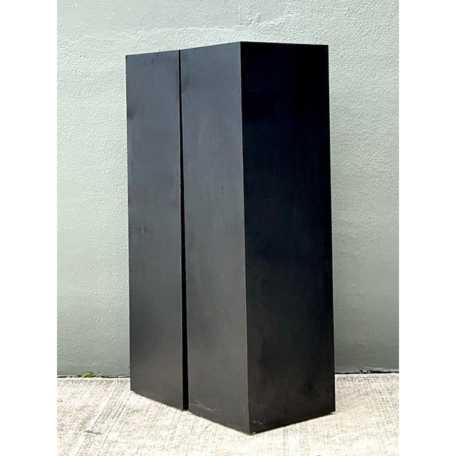 Vintage Laminate Pedestals - A Pair For Sale - Image 10 of 12
