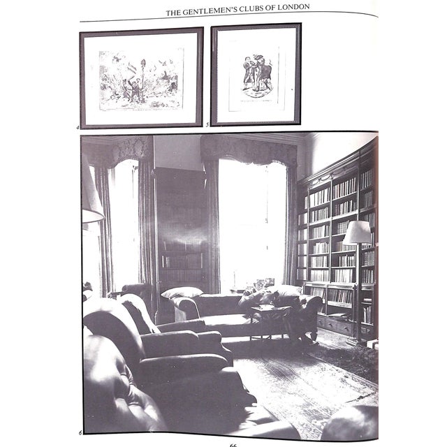 White "The Gentlemen's Clubs of London" 1984 Lejeune, Anthony & Lewis, Malcolm For Sale - Image 8 of 13