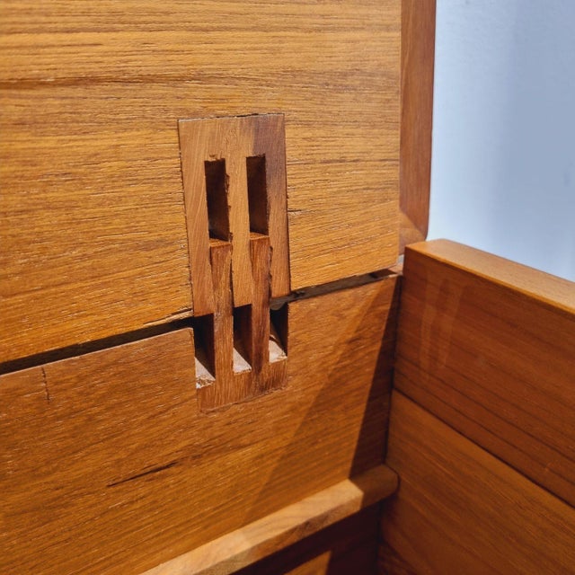 Danish Teak Side Table and Storage Box from Salin Mobler, 1960s For Sale - Image 9 of 18