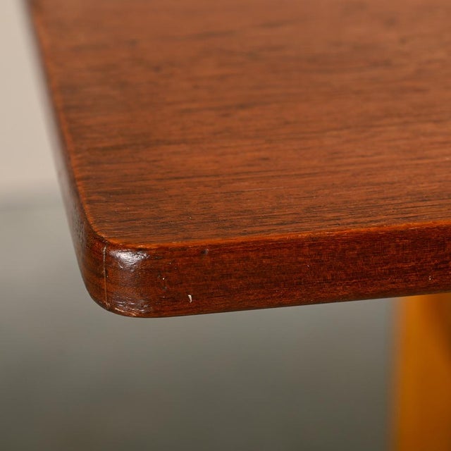 Vintage Hunting Table in Teak and Oak by Børge Mogensen for Søborg Møbelfabrik, 1950s For Sale - Image 12 of 18