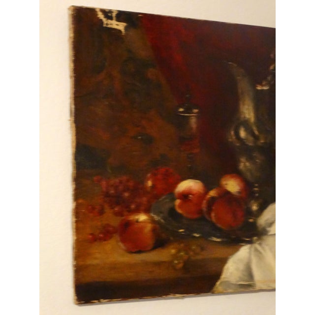 Antoine Vollon 1833-1900 French Still Life Oil on Canvas Hammer to $46,000 For Sale - Image 11 of 14