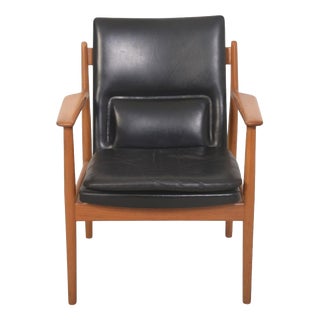 Model 431 Lounge Chair by Arne Vodder, 1970s For Sale