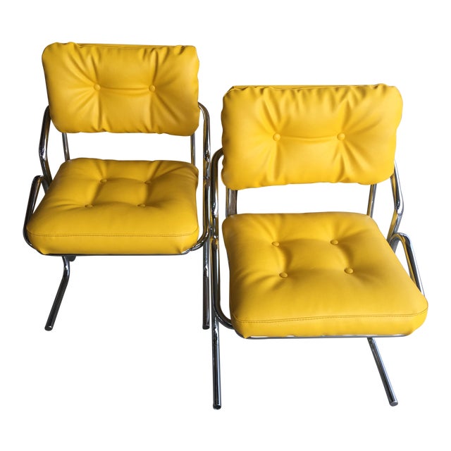 Vintage Mid Century Jerry Johnson Arcadia Chairs A Pair Chairish