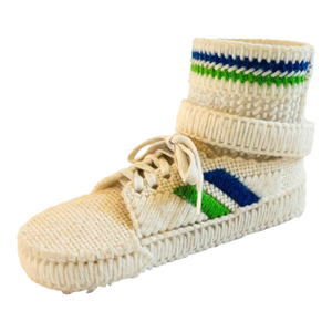 Vintage Crochet Tennis Shoe