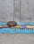 Turquoise Handwoven Berber Wool Rug - 9 X 6.1 Ft For Sale - Image 9 of 9