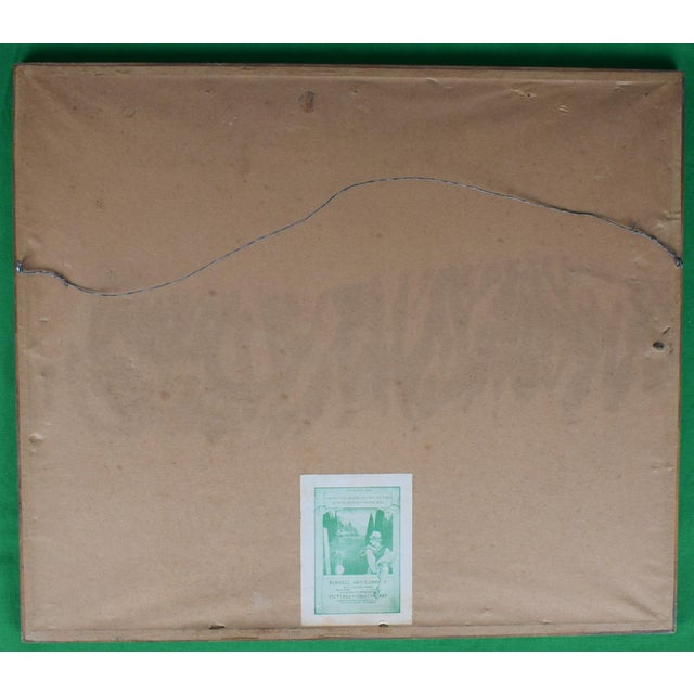 Art Sz: 9"H x 11"W Frame Sz: 13 1/2"H x 15 3/4"W