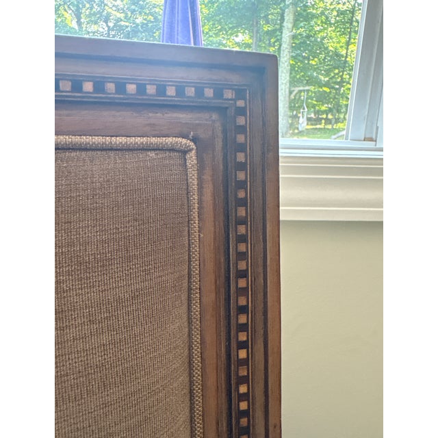 Textile Hickory White Lounge Chairs Louie XVI Inspired For Sale - Image 7 of 7
