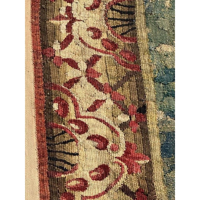 18th Century Aubusson Rest in the Forest Tapestry For Sale - Image 16 of 18