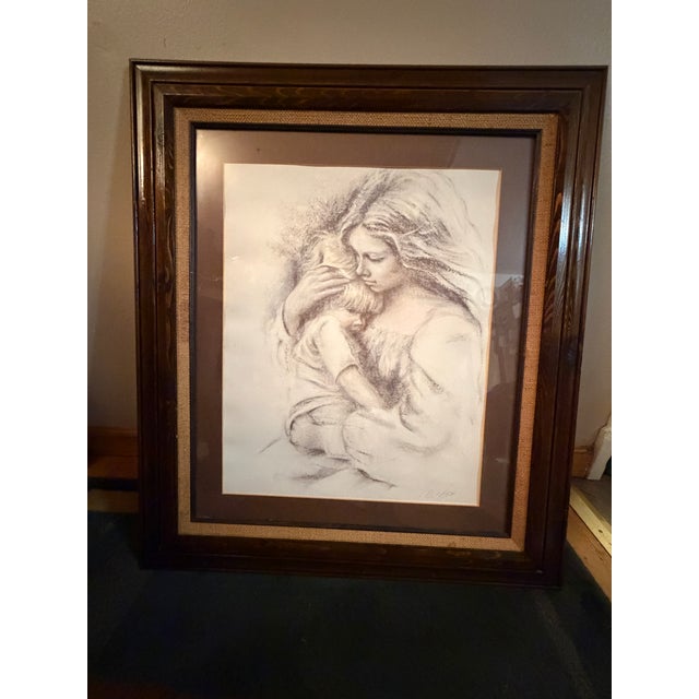 1970s 1970s Portraiture Marilyn Zapp Print For Sale - Image 5 of 6