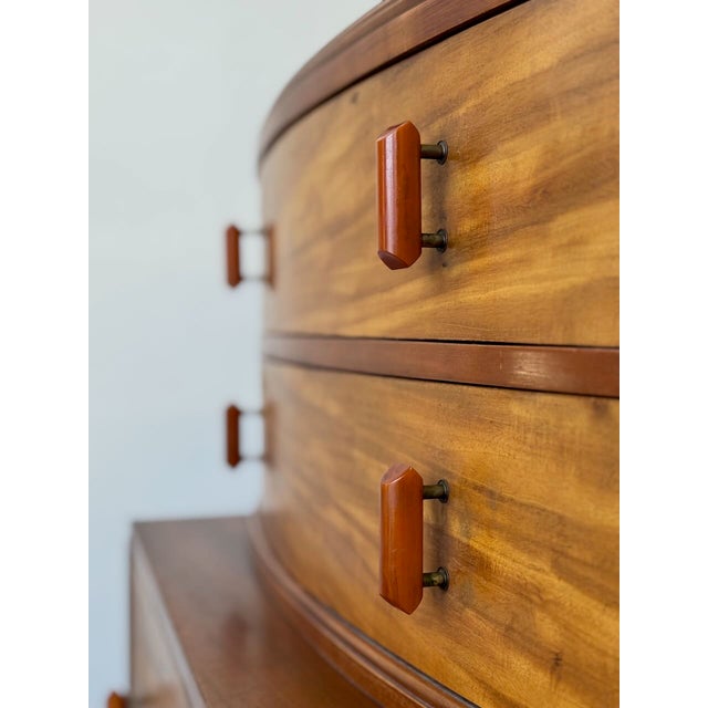 This gorgeous dresser made by J.H. Wiley, otherwise known as the “Furniture Man”. This type of art deco furniture is...