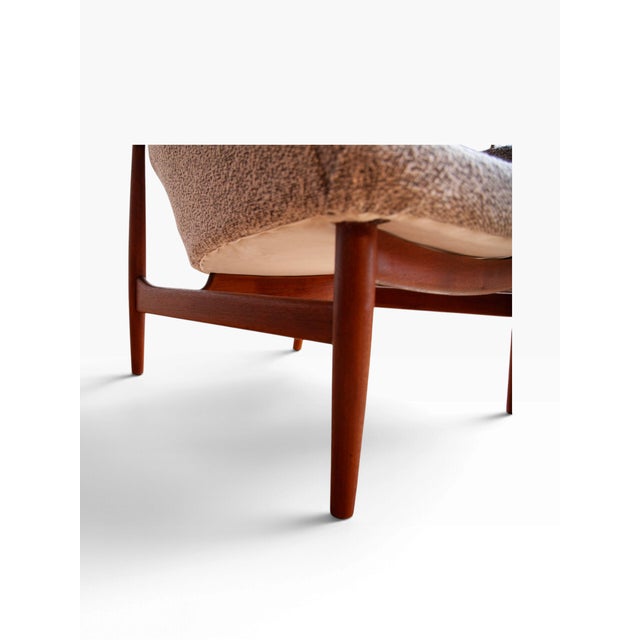 1950s Vintage Finn Juhl Nv-53 Lounge Chair for Niels Vodder, Denmark. For Sale - Image 5 of 6