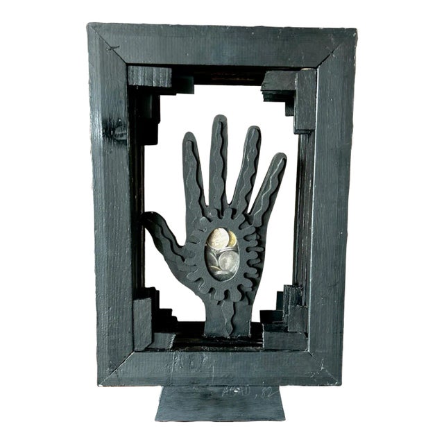 1980s Antoni Abad Early Hand Sculpture For Sale