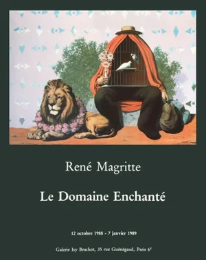 1989 René Magritte, the Enchanted Domain, Poster