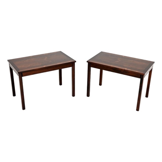 Vintage Danish Side Tables, 1960s, Set of 2 For Sale