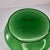 Mid 20th Century Vintage Fenton Art Glass Vase Charleton Awco Green Overlay Roses Hand Painted For Sale - Image 5 of 11