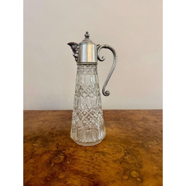 Antique Edwardian Claret Jug, 1900s For Sale - Image 6 of 7