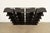 Late 20th Century Modern Art Deco Dark Oak Modular Étagères or Bookcases, Set of Four For Sale - Image 5 of 10