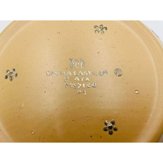 Emilia Castillo Porcelain & Silver Butterfly Bowl, Taxco, 2009 For Sale - Image 18 of 18