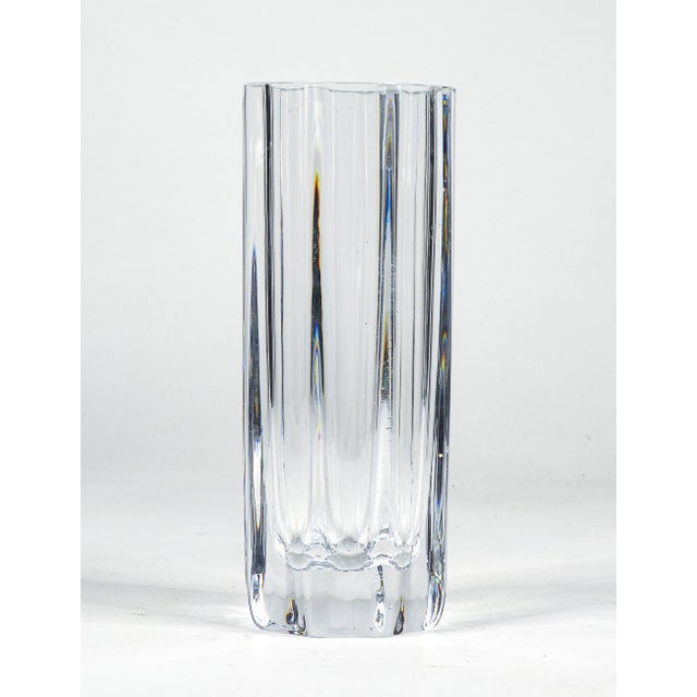 Crystal Vase from Orrefors, Sweden, 1990s For Sale - Image 6 of 10