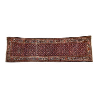 Vintage Malayer Rug Runner - 3'8" X 12' For Sale