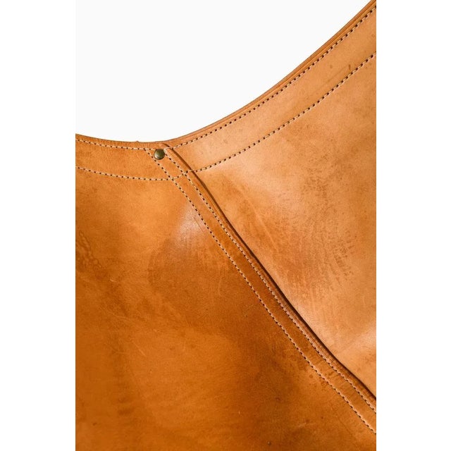 Brown Set of Yacht Easy Chairs by Christina & Lars Andersson for Huskvarna, 1986 For Sale - Image 8 of 10