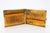 Matte Silver Cigarette Case with Gold Interior and Hinged Lid For Sale - Image 6 of 11