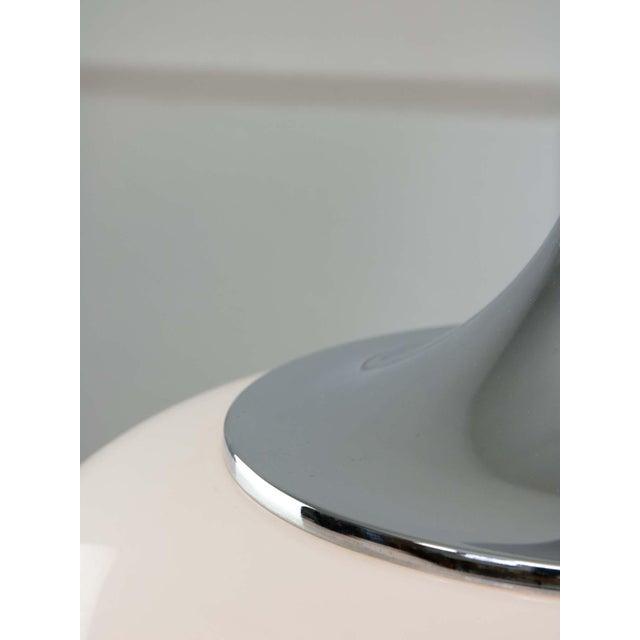 Large Space Age Pendant Light in White from Guzzini, 1970s For Sale - Image 16 of 18