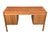 Mid-Century Modern Walnut Desk With File Drawer & Three Drawer Storage, Restored For Sale - Image 15 of 16