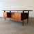 Mid 20th Century Vintage Danish 1960s Modern Teak Floating Top Freestanding Double Sided Executive Desk by Kai Kristiansen for Feldballes Møbelfabrik For Sale - Image 5 of 15