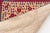 Red Antique Finely Embroidered Saurashtra Floral Textile For Sale - Image 8 of 9