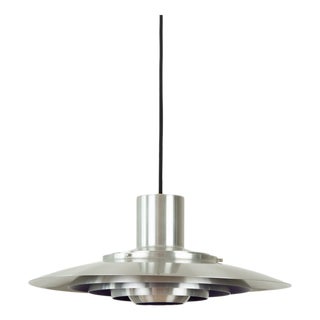 Vintage Danish P376 Pendant Lamp by Fabricius Kastholm for Nordisk Solar, 1964 For Sale